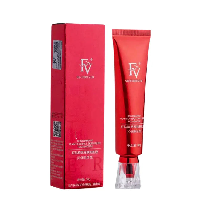 FV Waterproof Liquid Foundation with Matte Finish, Lightweight, Oil-Free, Natural Look